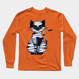 Mummy cat Long Sleeve T-Shirt